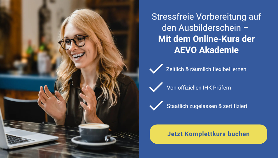 AEVO Komplettkurs für Ausbilder